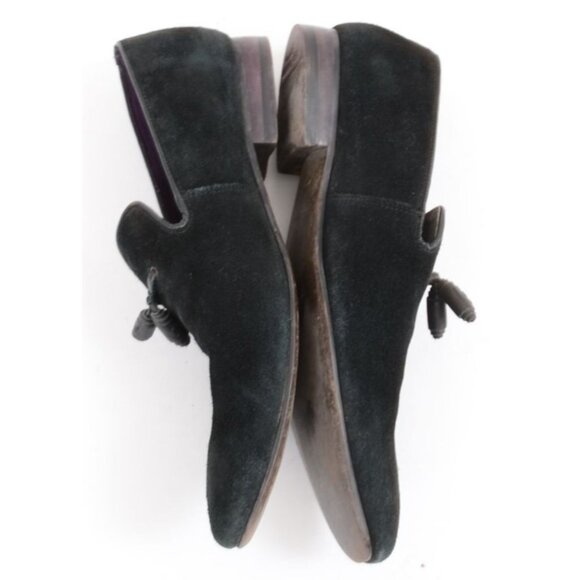 Ted Baker London \'Erdvis\' Men\'s 10 Tassel Suede Leather Dressy Gothic Loafer
